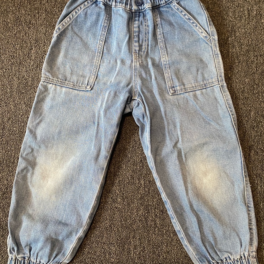 Uniqlo Light Blue Denim Joggers